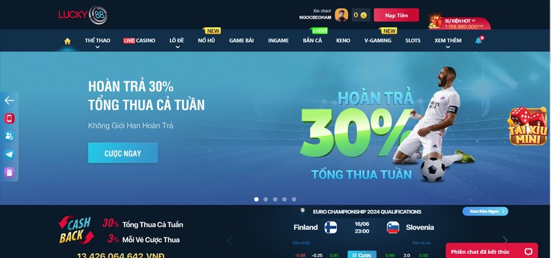 Nhà cái đang giữ vị trí số 1 trong lòng các cược thủ