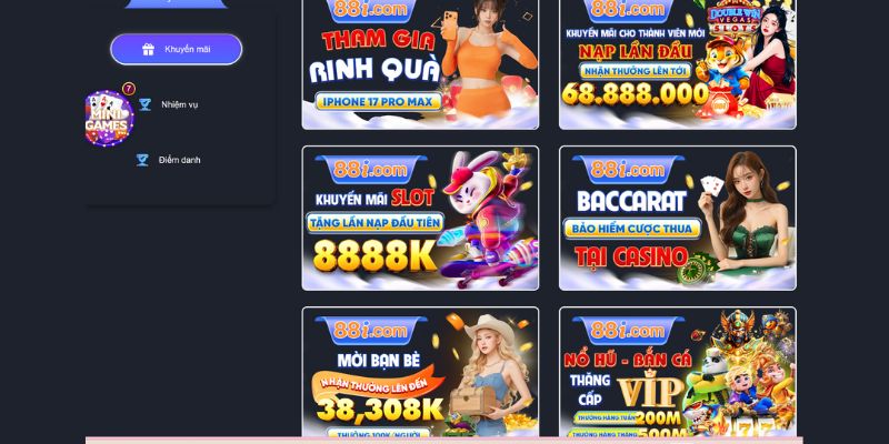 Ưu đãi nổi bật tại 88i